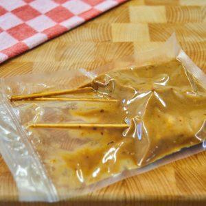 Sate Gegaard met Saus